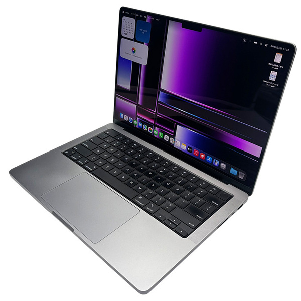 【中古】Apple MacBook Pro 14.2inch MPHE3J/A A2779 Early 2023 USキー TouchID [Apple M2 Pro 10コア 32GB 512GB カメラ 14.2 Space Gray] :良品sub_image3