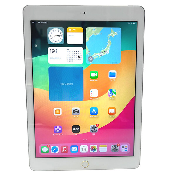 【液晶交換済】Apple iPad6 第6世代 MR6P2J/A au　Wi-Fi+ Cellular 2018 32GB A1954 選べるカラー[ A10 32GB 9.7インチ iPadOS 17 シルバー ] :アウトレットsub_image2