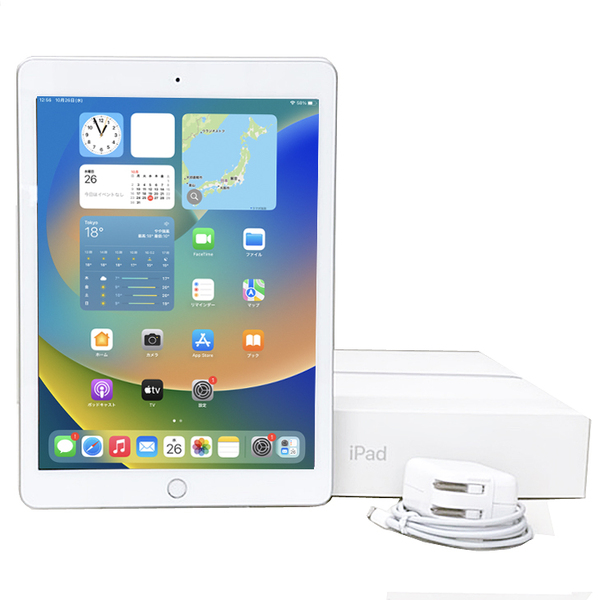 【中古iPad】Apple iPad 第6世代 MR6P2J/A Docomo Wi-Fi+ Cellular 2018 32GB A1954  選べるオリジナルカラー[ A10 32GB(SSD) 9.7インチ iPadOS 15.7 シルバー ] :アウトレットsub_image2