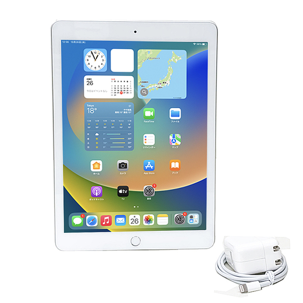 Apple iPad 第6世代　MR7K2J/A Wi-Fi 2018 128GB A1893 選べるオリジナルカラー [ A10 SSD128GB 9.7インチ iPadOS 15.7 シルバー] :良品sub_image2