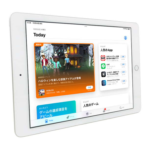 Apple iPad 第6世代　MR7K2J/A Wi-Fi 2018 128GB A1893 選べるオリジナルカラー [ A10 SSD128GB 9.7インチ iPadOS 15.7 シルバー] :良品sub_image3