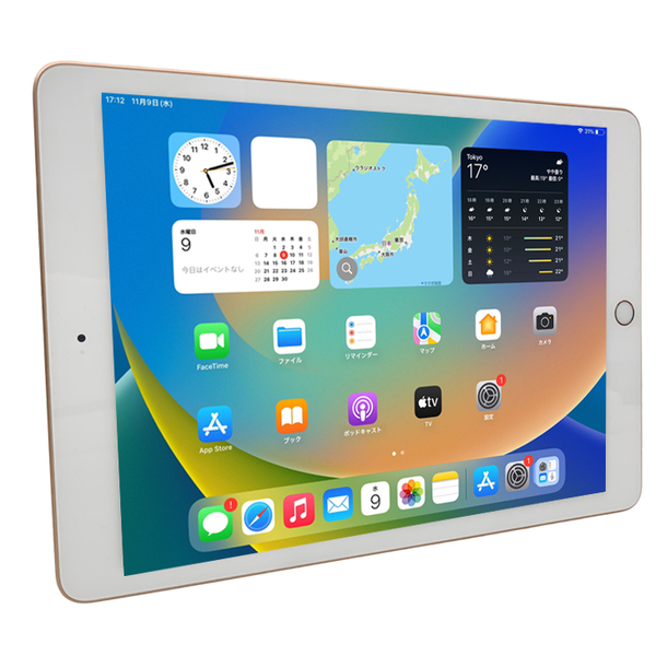 【今だけLightningキーボード付】【中古 SIMフリー】Apple iPad 第6世代 MRM02J/A SIMフリー Wi-Fi+ Cellular 2018 32GB A1954[ A10 iPadOS 17.7.5 ゴールド]:アウトレットsub_image2