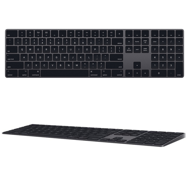 Apple アップル 純正 Magic Keyboard(テンキー付き)マジックキーボード MRMH2LL/A　英語語配列キーボード A1843 無線 送料込み Space Gray:良品sub_image2