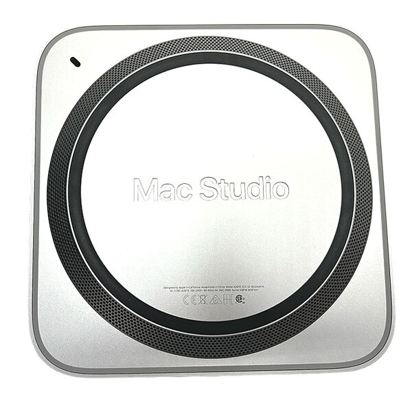 【未開封パソコン】Apple Mac Studio MJMV3J/A A2615 M1 Max 2022 小型デスク 選べるOS [Apple M1 Max 10コア 24コアGPU 32GB 512GB 無線 BT シルバー ]:未開封sub_image4