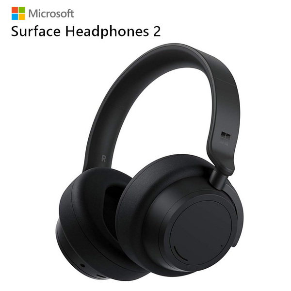 【中古良品】Microsoft　Surface Headphones 2 ブラック QXL-00015ヘッドセットBluetooth 有線 両耳 ヘッドバンドタイプ ケースsub_image1