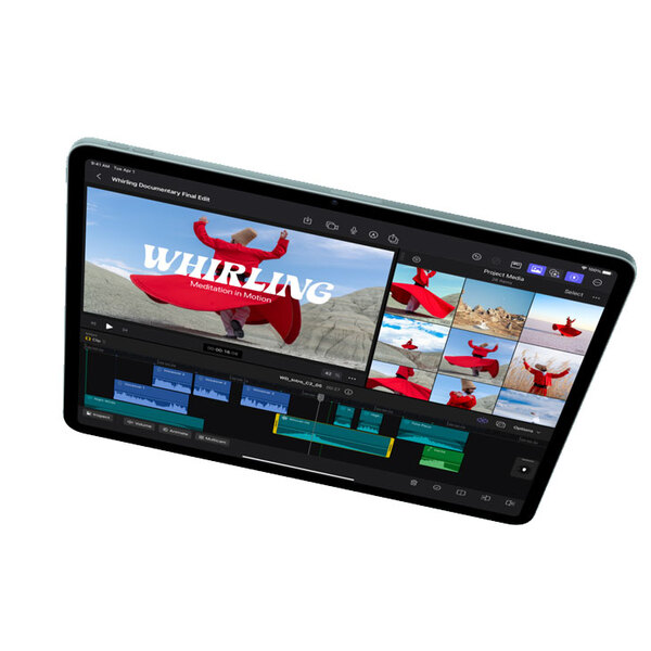 【中古iPad】Apple iPadAir6 第6世代 MUWD3LL/A　Wi-Fiモデル 128GB A2902 [Apple M2 8コア 11インチ iPadOS18.6 ブルー] :良品sub_image5