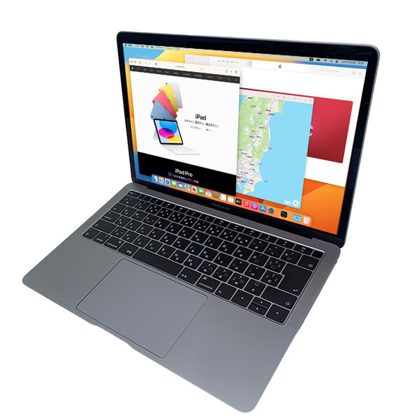 Apple MacBook Air 13.3inch MVFJ2J/A A1932 Retina 2019 選べるOS [core i5 8210Y 8G SSD256GB 無線 BT カメラ 13.3 Space gray 純箱 ] :良品sub_image3