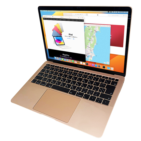 【今だけUSB-Cハブ付き】Apple MacBook Air 13.3inch MVFM2J/A A1932 Retina 2018 選べるOS TouchID [core i5 8210Y 8GB SSD128GB 無線 BT カメラ 13.3 Gold ] :アウトレットsub_image3
