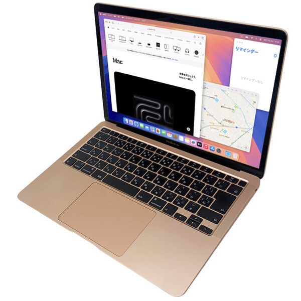 Apple MacBook Air 13.3inch MVH52J/A A2179 TouchID 2020 選べるOS [core i7 1060NG7 メモリ16GB SSD1TB カメラ 13.3 Gold ] :アウトレットsub_image3