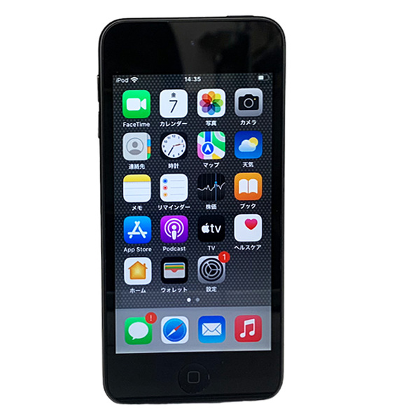 【新品バッテリに交換済】Apple iPod touch7 第7世代 MVHW2J/A [32GB 4インチRetina Wi-fi カメラ iOS15.7 スペースグレイ  ] :訳あり(外カメラ×)sub_image4