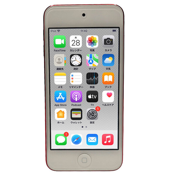 【新品バッテリに交換済】Apple iPod touch7 第7世代 MVHX2J/A 32GB [32GB 4インチRetinaディスプレイ Wi-fi カメラ iOS15.8 レッド(PRODUCT)] :良品 中古sub_image5