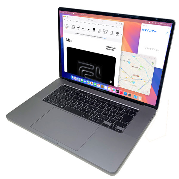Apple MacBook Pro 16inch MVVK2J/A A2141 RP5500M 2019 選べるOS TouchBar TouchID [core i9 8コア 2.4GHz メモリ64GB SSD1TB 無線 BT カメラ 16インチ] :良品sub_image3
