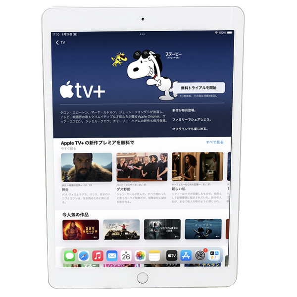 【中古iPad】Apple iPad7 第7世代 MW6C2J/A au Wi-Fi+Cellular 2019 32GB A2198 [A10 32GB(SSD) Retina 10.2 iPadOS17 シルバー] :アウトレットsub_image3