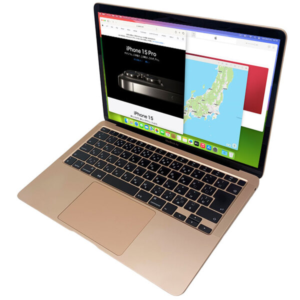 Apple MacBook Air 13.3inch MWTL2J/A A2179 TouchID 2020 選べるOS [core i3 1000NG4 8G SSD256GB カメラ 13.3 Gold ] :アウトレットsub_image3