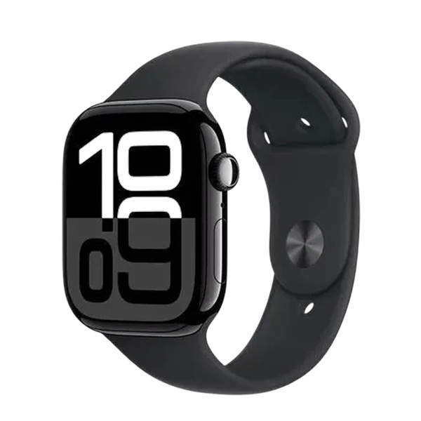 【中古】Apple Watch 10 (GPSモデル)42mm MWWE3J/A　A2997 [ジェットブラックアルミニウムケース スポーツバンド(S/M)] アップルウォッチ10 :良品sub_image2