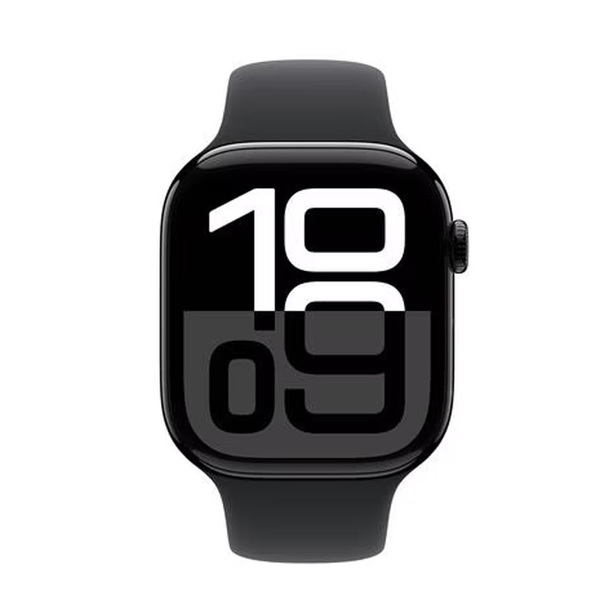 【中古】Apple Watch 10 (GPSモデル)42mm MWWE3J/A　A2997 [ジェットブラックアルミニウムケース スポーツバンド(S/M)] アップルウォッチ10 :良品sub_image3