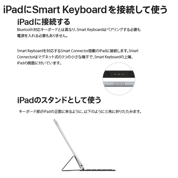 【新品未開封】Apple Smart Keyboard MX3L2J/A ●iPad(第9/8/7世代)●iPad Pro(10.5インチ)●iPad Air(第3世代)用スマートキーボード  日本語【送料無料】sub_image6