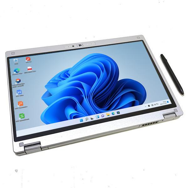 【マウス付】Panasonic CF-MX5 中古 レッツ カラー Office Win10 or Win11 2in1 ペン[Core i5 6300U 8GB 256G マルチ 無線 カメラ 12.5型] :訳あり(パッド×)sub_image4
