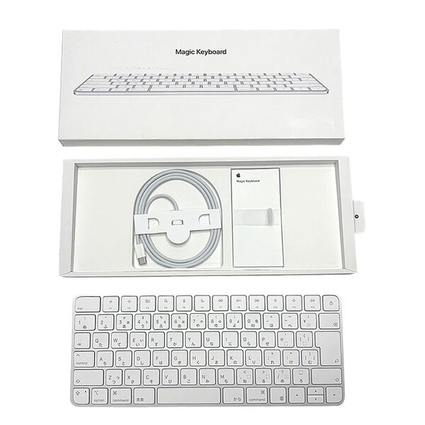 【美品】Apple アップル 純正 Magic Keyboard with Lock Key MXCL3J/A　マジックキーボード ワイヤレス 日本語配列 A3203 無線 USB-C 純箱【送料無料】sub_image5