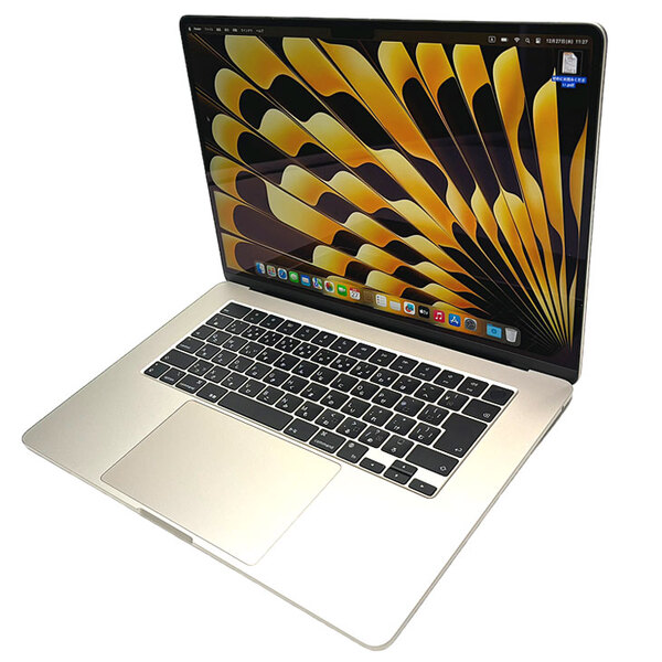 【中古パソコン】Apple MacBook Air 15.3inch MXD33J/A A3114 2024 選べるOS TouchID [Apple M3 8コア メモリ16GB SSD512GB 無線 BT カメラ 15.3 Starlight] :美品sub_image4