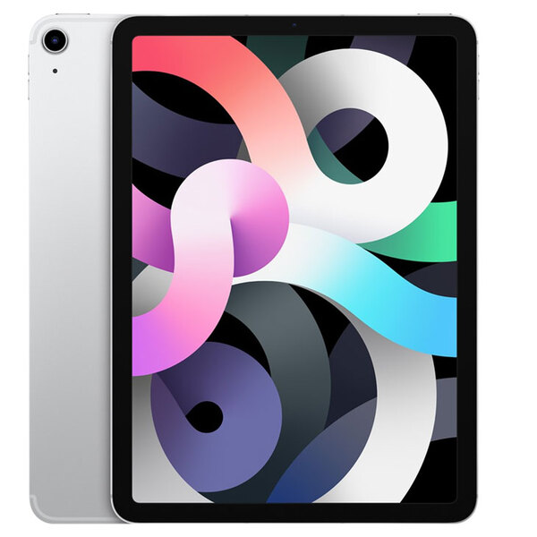 【5/9～19まで期間限定価格】【SIMロック解除済】Apple iPadAir4 第4世代 MYH42J/A au Wi-Fi+cel 256GB A2072  [A14  Liquid Retina 10.9 iPadOS18.4.1 シルバー] :良品sub_image5