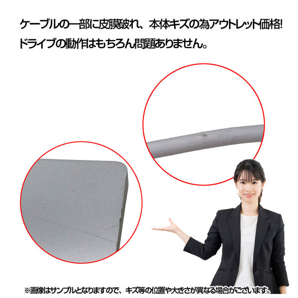 Apple アップル 純正 SuperDrive  MD564ZM/A A1379 スーパードライブ :アウトレット　 中古 送料無料sub_image5