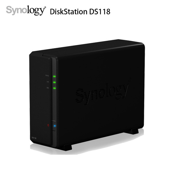 Synology DiskStation DS118 家庭から小規模オフィスまで 1ベイNAS クアッドコア(Realtek RTD1296) メモリ1GBsub_image1