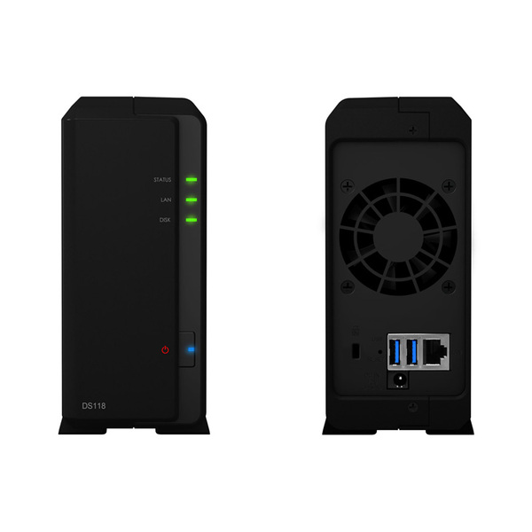 Synology DiskStation DS118 家庭から小規模オフィスまで 1ベイNAS クアッドコア(Realtek RTD1296) メモリ1GBsub_image4