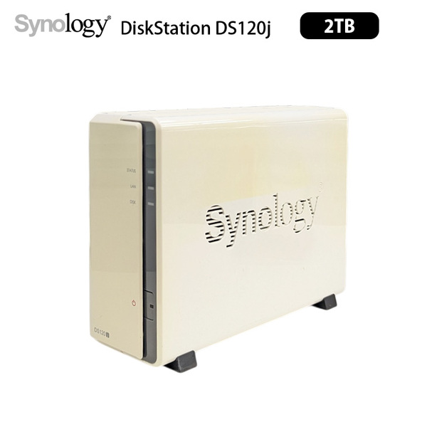 Synology DiskStation DS120j 初心者にも最適 1ベイNAS デュアルコア(Marvell Armada 3720 88F3720) メモリ512MB HDD2TB付属(2TB×1):アウトレットsub_image1