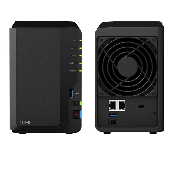 Synology DiskStation DS220+ 高性能 2ベイNAS デュアルコア(Intel Celeron J4025) メモリ2GB HDD2TB付属sub_image6