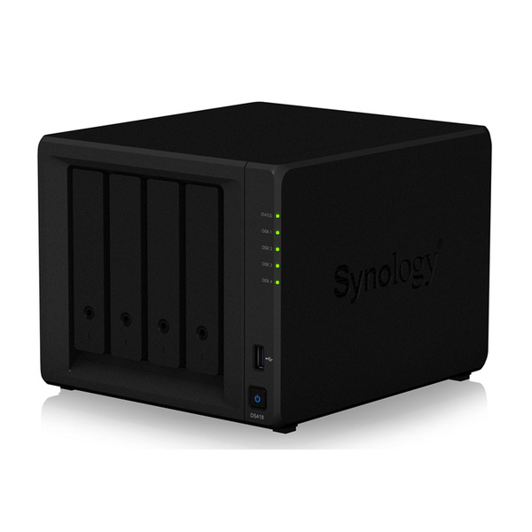 【中古】Synology DiskStation DS418 高性能 4ベイNAS クアッドコア(Realtek RTD1296) メモリ2GB HDD16TB付属(4TB×4):良品sub_image6