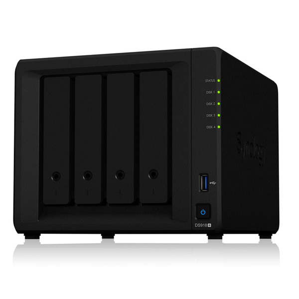 【中古】【NASキット】Synology DiskStation DS918+ 高性能 4ベイNAS クアッドコア(Intel Celeron J3455) メモリ4GB M.2 NVMe対応sub_image6
