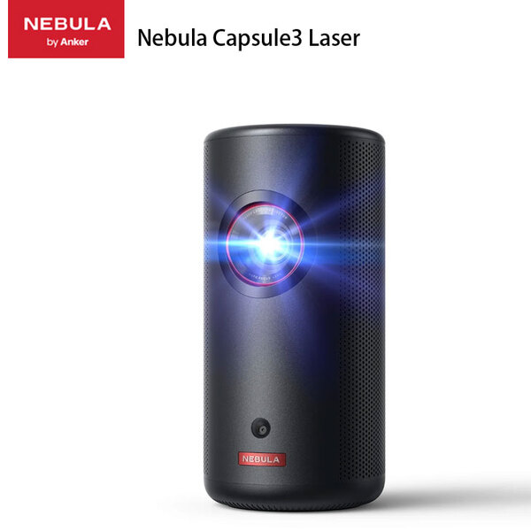 Anker Nebula (ネビュラ) Capsule3 laser GoogleTV搭載　モバイルプロジェクター レーザー光源 小型【300ANSIルーメン 8Wスピーカー  最大2.5時間再生】:良品sub_image1