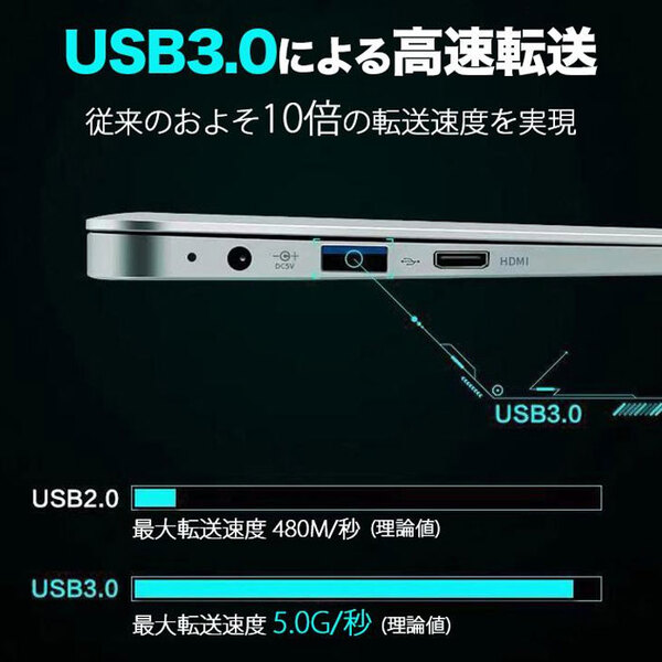 【新品パソコン】NOTEBOOK-N4020 Windows11Home 搭載 選べるカラー メーカーOEM ノート Office 第9世代 カメラ 高解像度[Celeron N4020 6GB SSD256GB 14型 外箱 ] :新品sub_image4