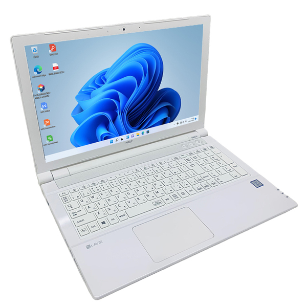 【新品バッテリに交換済で大安心】NEC LAVIE NS600HAW 中古 ノート Office Win11 home 第7世代 [Core i7 7500U 8GB SSD512GB マルチ カメラ 無線 エクストラホワイト]:良品sub_image2
