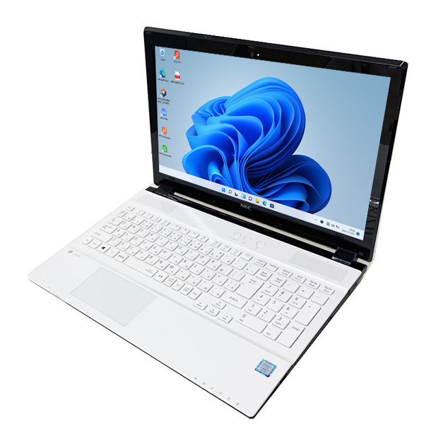 【中古パソコン】NEC LAVIE NS650/GAW 中古 ノート Office 選べる Win11 or Win10 home 第7世代 [Core i7 7500U 8GB 512GB マルチ テンキー カメラ 15.6型 ホワイト] :良品sub_image3