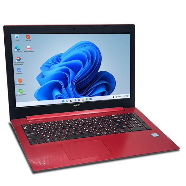 NEC LAVIE NS700/KAR 中古 ノート Office Win11 home 第8世代 [Core i7 8550U メモリ12GB 512GB BD 無線　BT テンキー カメラ レッド]:アウトレットsub_image3