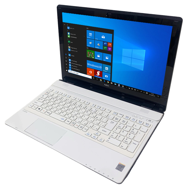 NEC LAVIE NS700/AAW 中古 ノート Office Win10 home 第5世代 [Core i7 5500U 8GB SSD256GB BD 無線 テンキー カメラ 15.6型 ホワイト] :良品sub_image3