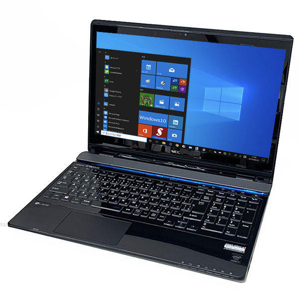 【新品バッテリ】NEC LAVIE NS750　中古 ノート Office Win10  [Core i7 5500U 8GB 256GB BD 無線 テンキー カメラ 15.6型 黒 マウス] :訳あり(パッド×)sub_image3