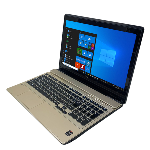NEC LAVIE NS750/BAG 中古 ノート Office Win10 home 第5世代 タッチパネル [Core i7 5500U 8GB SSD256GB BD 無線 テンキー カメラ 15.6型 ゴールド] :良品sub_image3