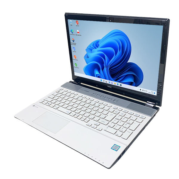 【新品バッテリーに交換済】NEC LAVIE NS750/FAW 中古 ノート Office  Windows11  第7世代タッチパネル[Core i7 7500U 8G 512G BD 無線 テンキー カメラ 15.6 ホワイト] :良品sub_image3