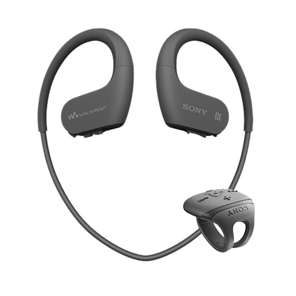 SONY NW-WS625 内蔵メモリ16GB ブラック ヘッドホン一体型ウォークマン 防水 Bluetooth対応 スポーツタイプ 良品sub_image2