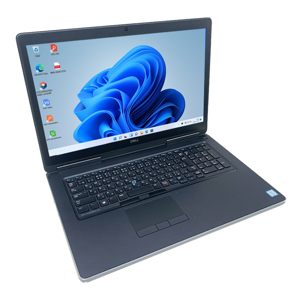 【新品バッテリに交換済で大安心】DELL PRECISION 7720 中古 ノート Office Win10 or Win11 Quadro M1200搭載 [Core i7 7820HQ 16GB SSD512GB 無線 カメラ 17.3型 ] :良品sub_image2