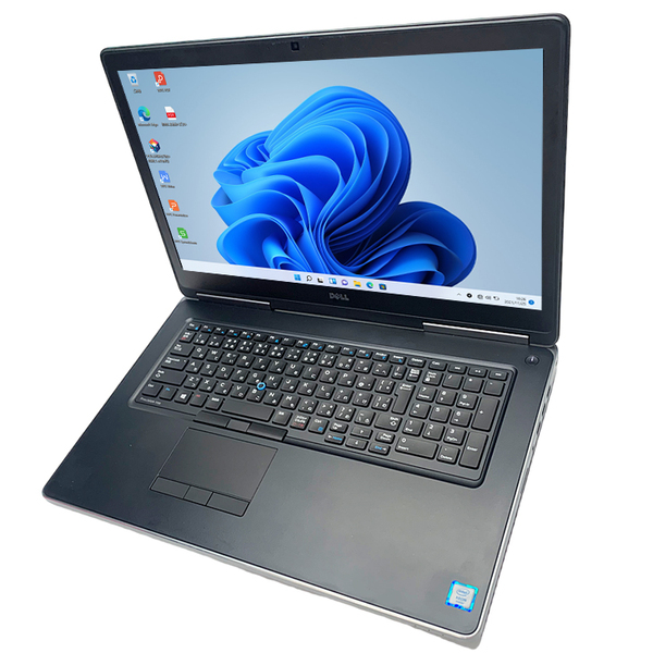 【中古パソコン】DELL PRECISION 7720 中古 ノート Office Win10 or Win11 Quadro P3000搭載 [Xeon E3-1505MV6 16GB HDD1TB+SSD512GB 無線 テンキー カメラ 17.3型]:良品sub_image3
