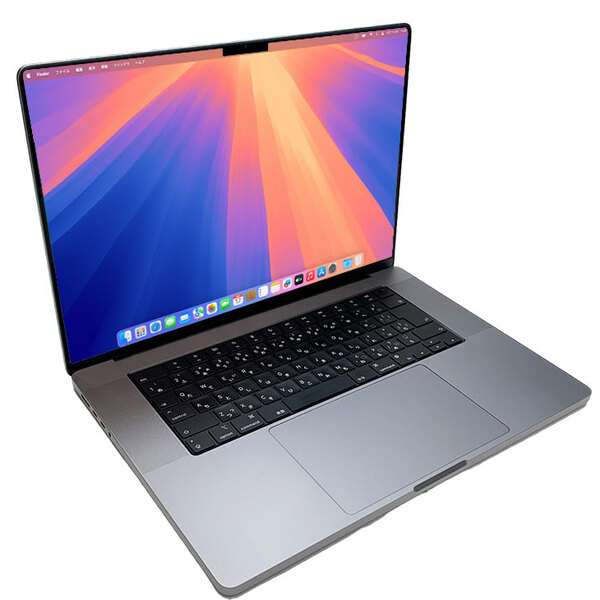 Apple MacBook Pro 16inch MK1A3J/A A2485 Late 2021 TouchID 選べるOS [Apple M1 Max 10コア 32G SSD1TB 無線 BT カメラ 16.2 Space Gray ]:アウトレットsub_image2