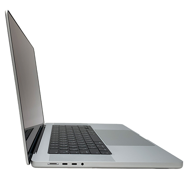【中古パソコン】Apple MacBook Pro 16inch MK1F3J/A A2485 Late 2021 TouchID OS [M1 Max 10コアCPU 24コアGPU 32GB 1TB カメラ 16.2型 Silver]:アウトレットsub_image4