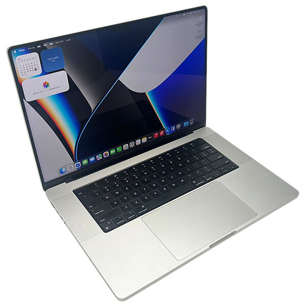 【中古パソコン】Apple MacBook Pro 16inch MK1F3J/A A2485 USキー Late 2021 TouchID  [M1Max 10コアCPU 24コアGPU 32GB 1TB カメラ 16.2 Silver]:アウトレットsub_image2