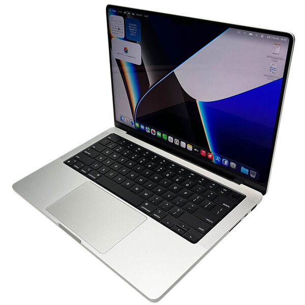 【中古パソコン】Apple MacBook Pro 14.2inch MKGT3J/A A2442 Late 2021 USキー 選べるOS [Apple M1 Pro 10コア 32GB 1TB 無線 BT カメラ 14.2 Silver ] :良品sub_image3