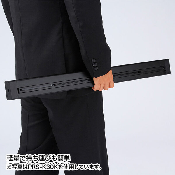 【レンタル】サンワサプライ PRS-K50K 机上自立式 プロジェクタースクリーン 50型相当 4:3 軽量 スマート 持ち運び簡単 送料無料sub_image3