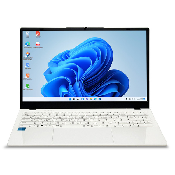 ノートパソコン PASOUL NC15J [ホワイト] 15.6インチワイド Win11 Intel Pentium GOLD 6500Y NVMe PCIe3.0 SSD256GB メモリ12GBsub_image3
